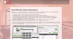 Desktop Screenshot of gymturk.net