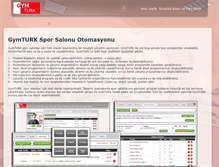 Tablet Screenshot of gymturk.net